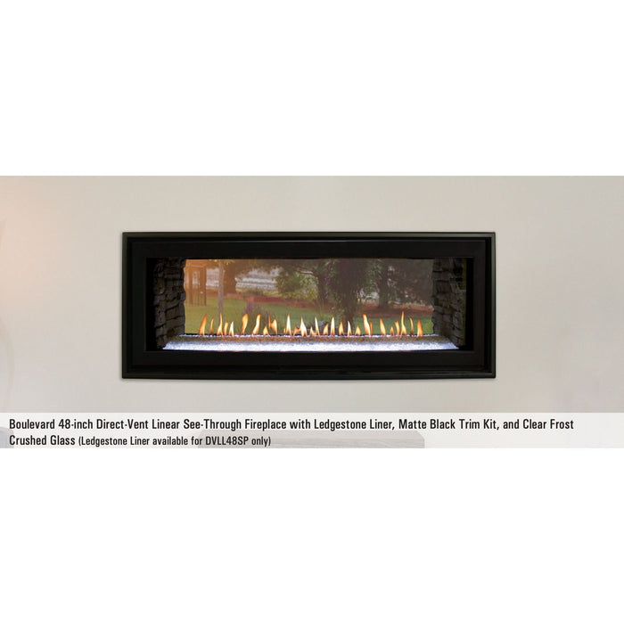 Empire 48" Boulevard See-Through Direct Vent Linear Fireplace