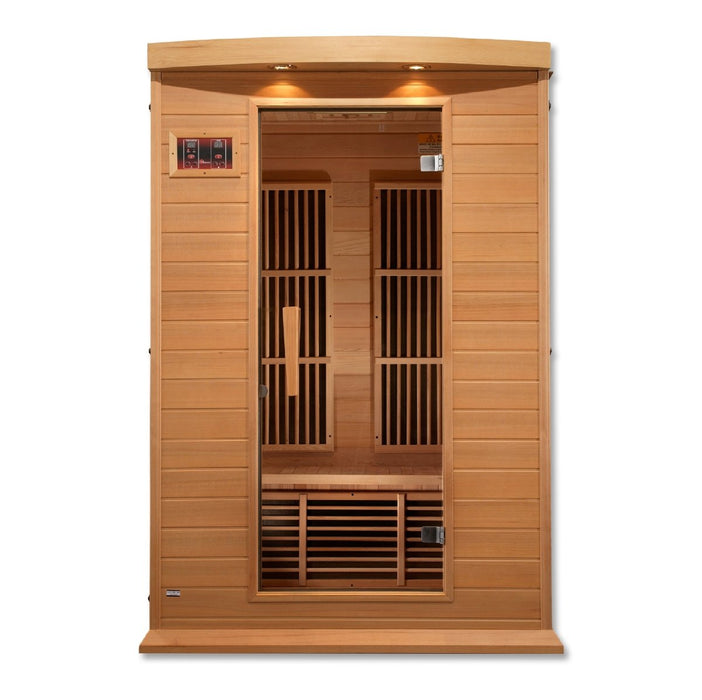 Maxxus 2 Person FAR Infrared Dry Sauna MX-K206-01