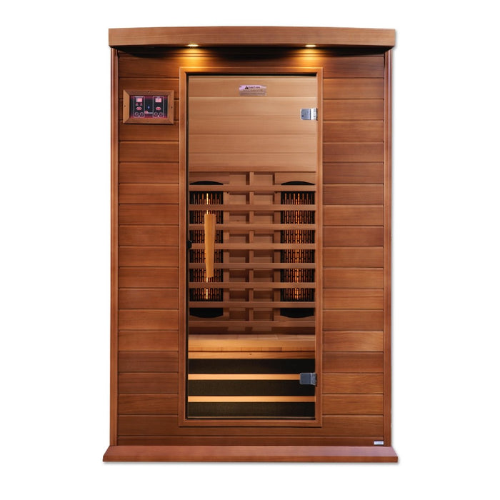 Maxxus 2 Person Full Spectrum Near Zero EMF Cedar Cedar Dry Sauna MX-M206-01-FS CED