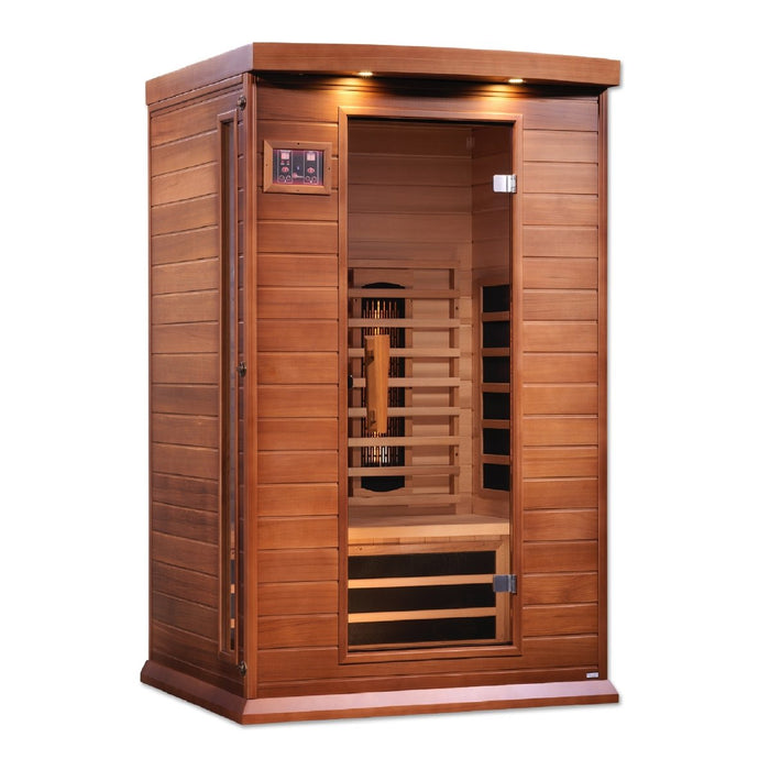 Maxxus 2 Person Full Spectrum Near Zero EMF Cedar Cedar Dry Sauna MX-M206-01-FS CED