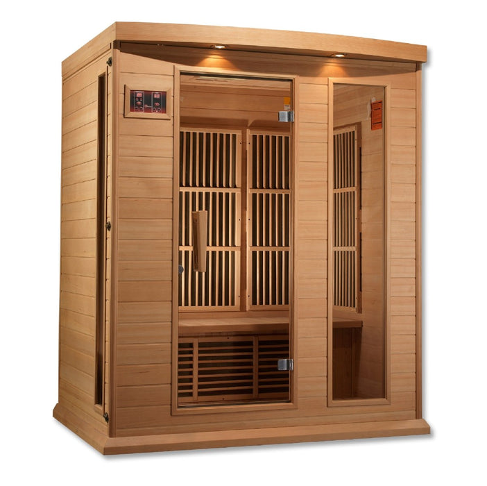 Maxxus 3 Person FAR Infrared Dry Sauna MX-K306-01