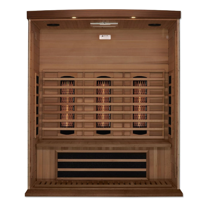 Maxxus 3 Person Full Spectrum Near Zero EMF FAR Cedar Infrared Dry Sauna MX-M306-01-FS CED