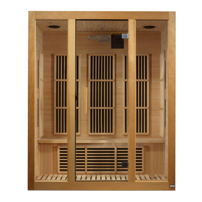 Maxxus Bellevue 3 Person FAR Infrared Dry Sauna MX-J306-01