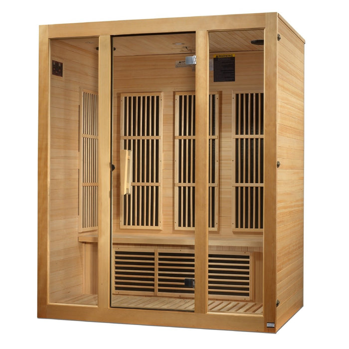 Maxxus Bellevue 3 Person FAR Infrared Dry Sauna MX-J306-01