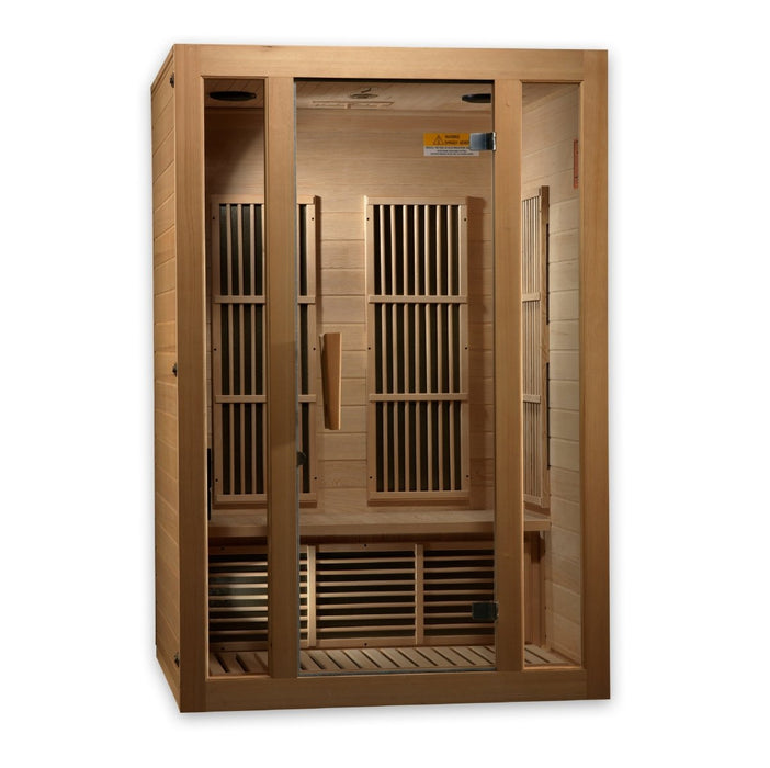 Maxxus Seattle 2 Person FAR Infrared Dry Sauna MX-J206-01
