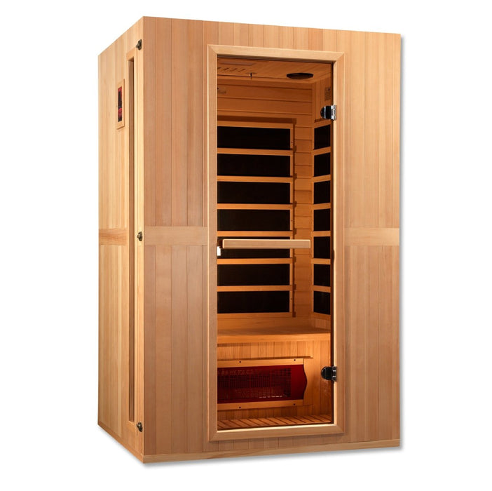 Maxxus "Serenity" 2 Person Low EMF FAR Infrared Sauna in Canadian Hemlock MX-LS2-01