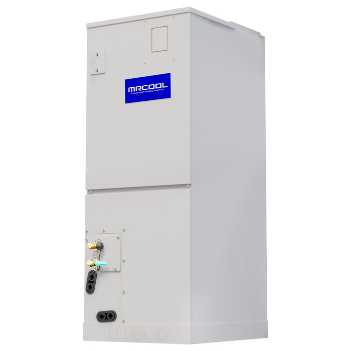 MRCOOL Central Ducted 30K BTU, 18.5 SEER, Ducted Air Handler and Condenser - 25 foot MRCOOL Pre-Charged Line Set (CENTRAL-30-HP-230-25)