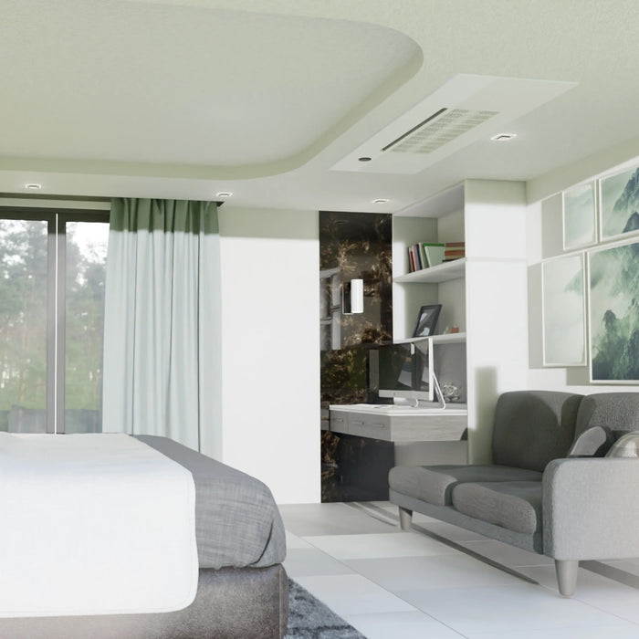 MRCOOL DIY 5th Gen Mini Split - 5-Zone 55,000 BTU Ductless Air Conditioner and Heat Pump Condenser with 18K + 18K + 18K + 9K + 9K Ceiling Cassette Air Handlers