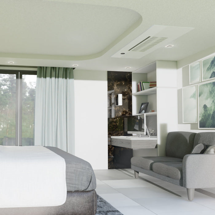 MRCOOL DIY® Series 5th Gen OuttaSight® 12K BTU 230V One-Way Ceiling Cassette Air Handler (DIYCASSETTE12HP-230D25-O)