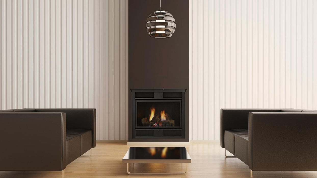 Monessen Hearth - 24" Vent Free Fireplace System IPI Control 22,000 BTU N.G/L.P., traditional style - VFC24LNI