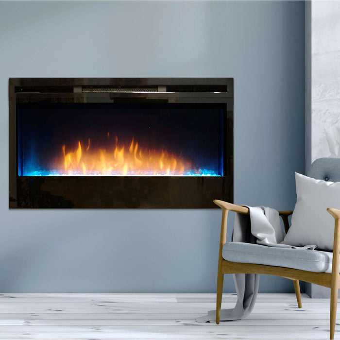 Empire 74" Nexfire Linear Electric Fireplace - EBL74