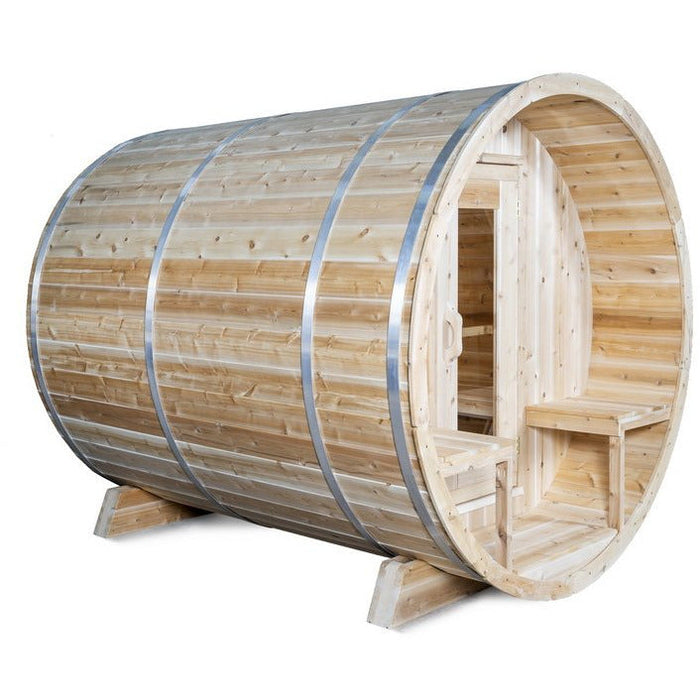 Dundalk Tranquility Barrel Sauna 6'6" x 9'10"