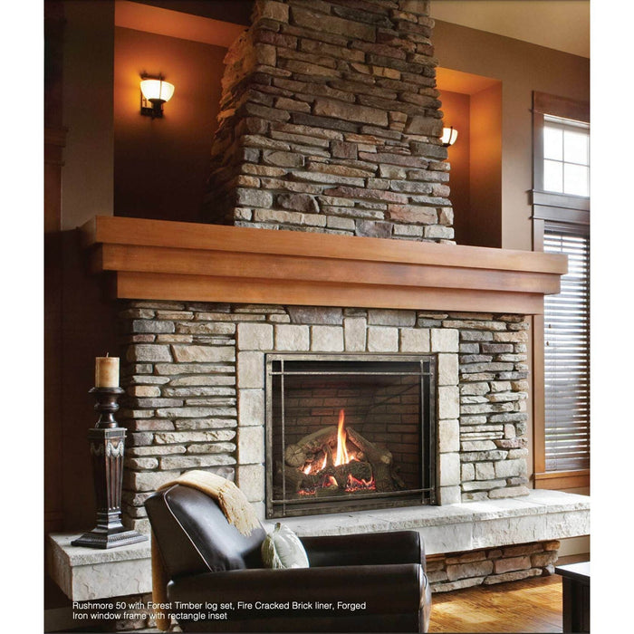 Empire 50" Rushmore Clean-Face Direct Vent Fireplace