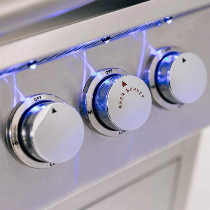 Summerset - Sizzler Pro 32" Standalone 4-Burner Gas Grill