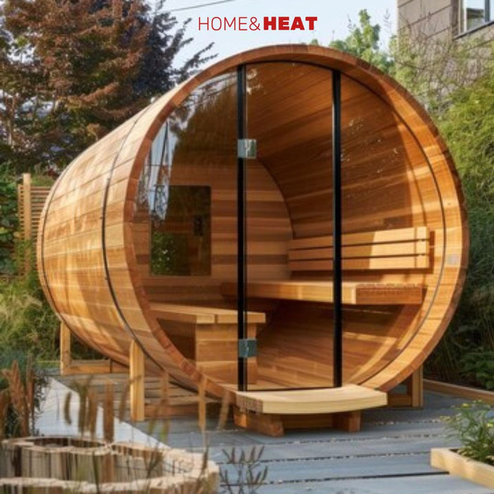Home Outdoor Wood Sauna