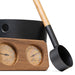 SaunaLife Essentials Set 7 Sauna Bucket and Ladle in Black