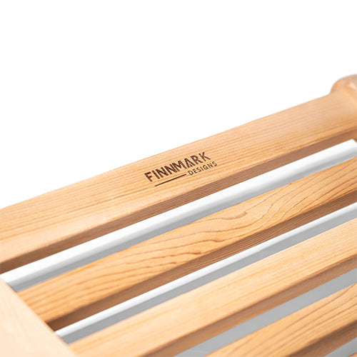 Finnmark Ergonomic Backrest Curved Cedar