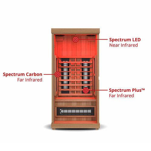 best infrared sauna layout
