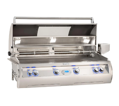 Fire Magic Echelon Diamond E1060I 48-Inch Built-In Natural/Propane Gas Grill W/ Magic View Window, Rotisserie, & Digital Thermometer - E1060I-8E1N-W/E1060I-8E1P-W