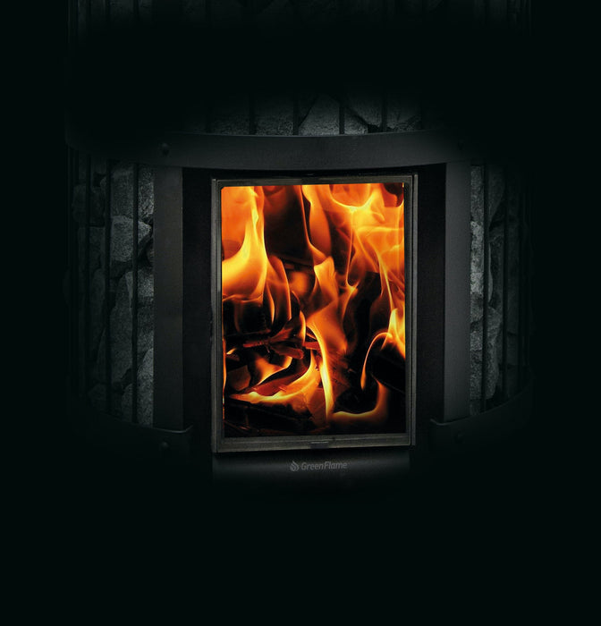 Harvia Legend 240 Greenflame Wood-Burning Sauna Stove