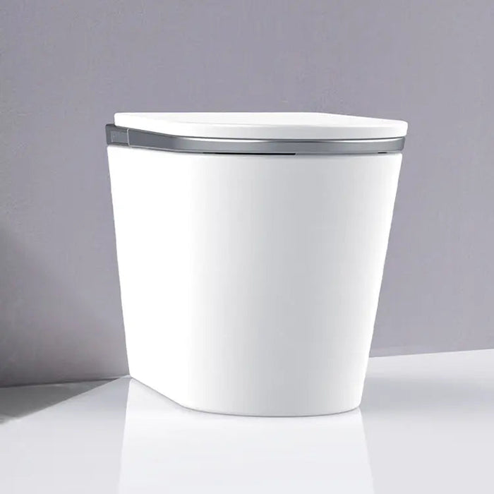 SEEWIN Bidet Toilet Leipzig Pro-SILVER with Silver Seat and Full Features CL-6 Pro