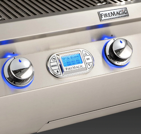 Fire Magic Echelon Diamond E660I 30-Inch Built-In Propane/Natural Gas Grill With Rotisserie and Digital Thermometer - E660I-8E1P/E660I-8E1N