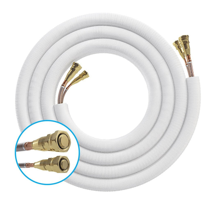 MRCOOL DIY 5th Gen 75 Ft. 3/8-Inch x 5/8-Inch Line Set Kit for DIY 24K, & 36K Indoor (DIY75-3858-O)