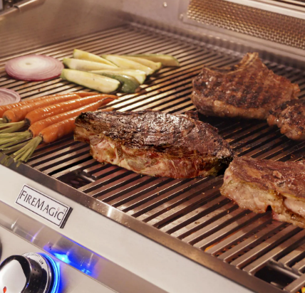 Fire Magic Echelon Diamond E660I 30-Inch Built-In Propane/Natural Gas Grill With Rotisserie and Digital Thermometer - E660I-8E1P/E660I-8E1N