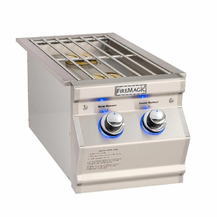 Fire Magic Aurora Built-In Natural Gas / Propane Gas Double Side Burner - 32817 / 32817P