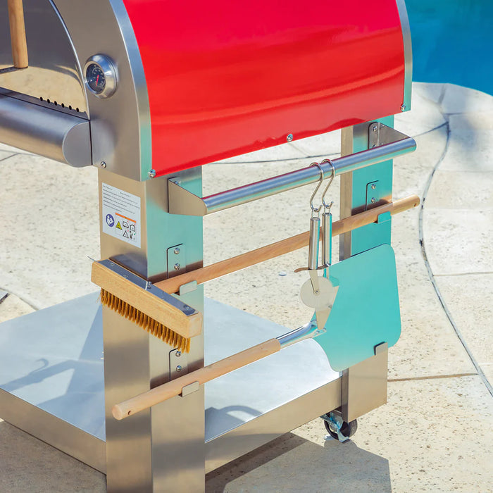 Empava Outdoor Wood Fired Pizza Oven in Red (EMPV-PG06)
