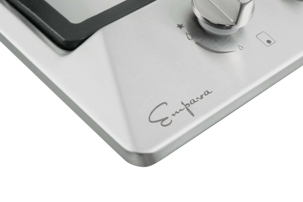 Empava 12-Inch Natural Gas Cooktop in Stainless Steel (EMPV-12GC29)