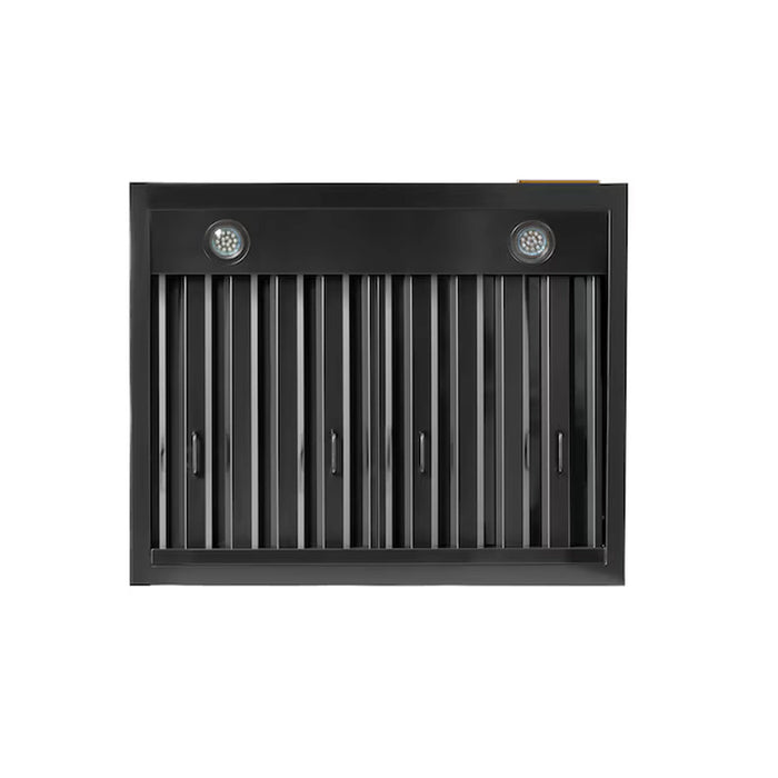 Kucht 36-Inch 900 CFM Ducted Wall Mount Range Hood in Dark Titanium Stainless Steel (KRH363A-C)