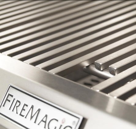 Fire Magic Echelon Diamond E660I 30-Inch Built-In Propane/Natural Gas Grill W/ Magic View Window, Rotisserie, & Digital Thermometer - E660I-8E1P-W/E660I-8E1N-W