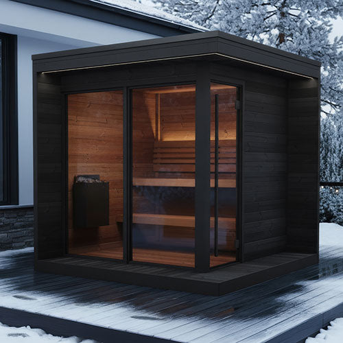 SaunaLife Model GL6B Outdoor Sauna