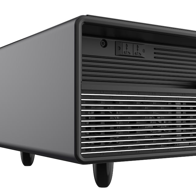 FORNO Evoluto  51" Smart Coffee Table – Dual Fridge Drawers, Bluetooth Audio, Wireless Charging, RGB Light in Black, FCTFR7006-51BLK