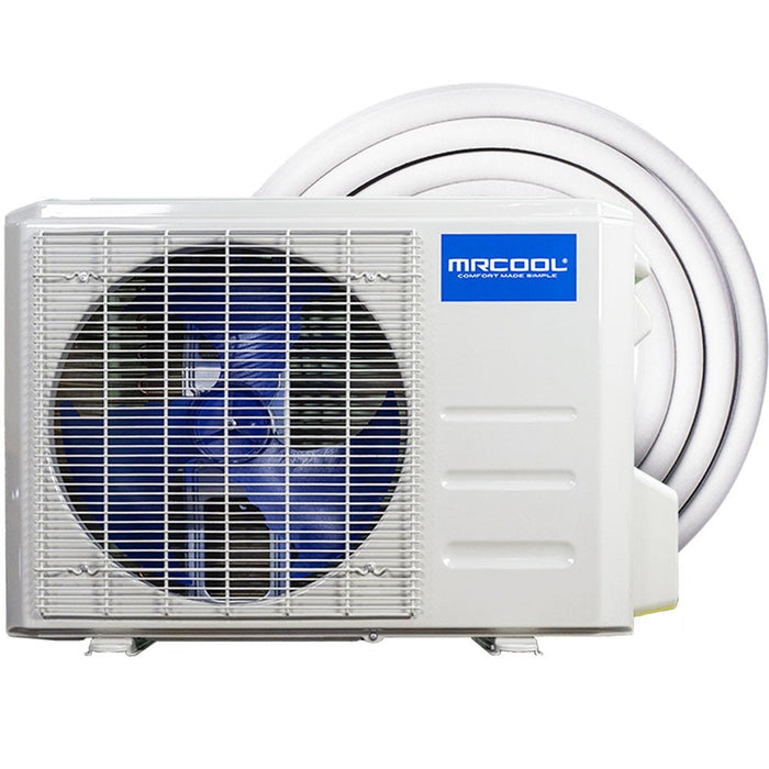 MRCOOL Advantage 9K BTU, 18 SEER, Heat Pump Condenser  with 16ft line set install kit (A-09-HP-C-230B)