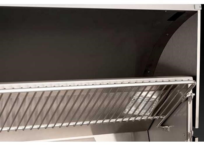Fire Magic Grills A430S-8LAP-62 Aurora 24 Inch Portable Grill with Analog Thermometer and Back Burner, Liquid Propane, Infrared burner "L" Burner
