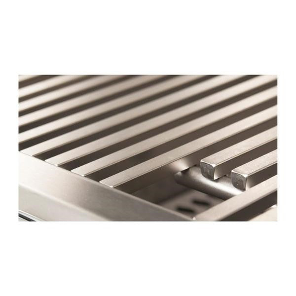 Fire Magic Grills A430S-7EAP-62 Aurora 24 Inch Free-Standing Grill without Back Burner, Single Side Burner and Analog Thermometer, Liquid Propane, Cast Stainless Steel "E"