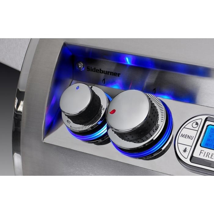 Fire Magic Grills A430S-7EAP-P6 Aurora 24 Inch Patio Post Mount Gas Grill with Analog Thermometer, Liquid Propane, Cast Stainless Steel "E"