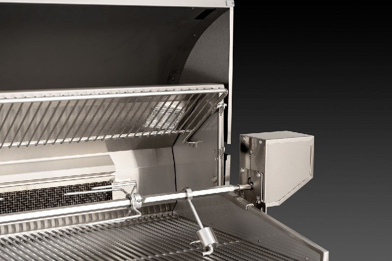 Fire Magic Grills Aurora 30 Inch Free-Standing Grill with Analog Thermometer, Natural Gas / Propane Gas Infrared burner "L" Burner - A660S-7LAN-62 / A660S-7LAP-62