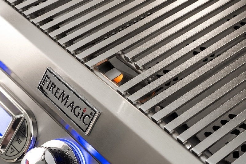 Fire Magic Grills Aurora 30 Inch Free-Standing Grill with Analog Thermometer and View Window, Natural Gas / Propane Gas - A660S-7EAN-62-W / A660S-7EAP-62-W