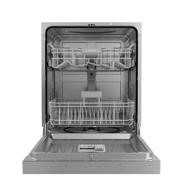 Thor Kitchen 24" Stainless Steel Dishwasher, Pocket Handle, ADW24PF