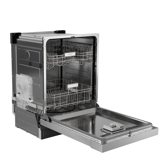 Thor Kitchen 24" Stainless Steel Dishwasher, Pocket Handle, ADW24PF