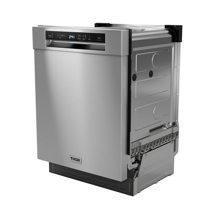 Thor Kitchen 24" Stainless Steel Dishwasher, Pocket Handle, ADW24PF
