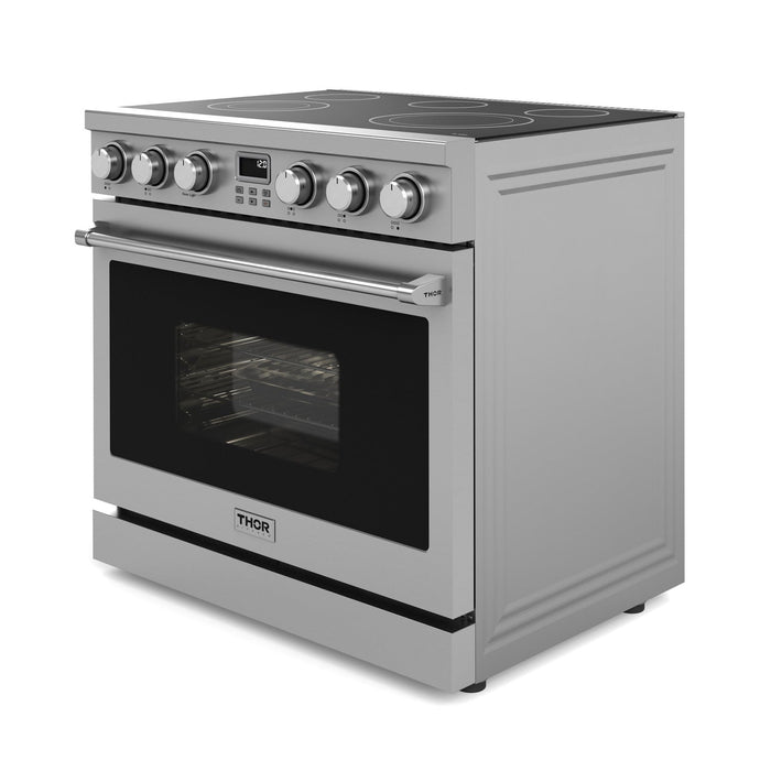 Thor Kitchen 36" Contemporary Professional Electric Range, ARE36