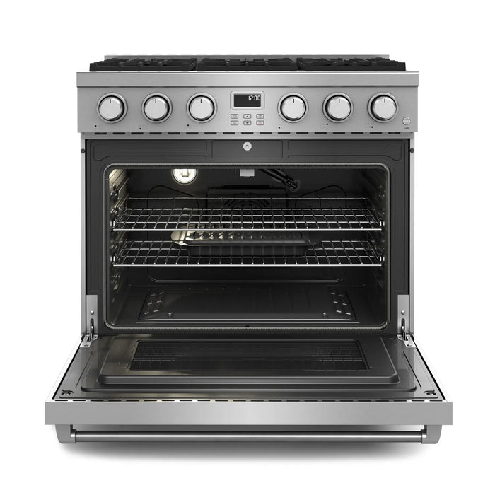 Thor Kitchen 36" Contemporary Professional Gas Range, ARG36