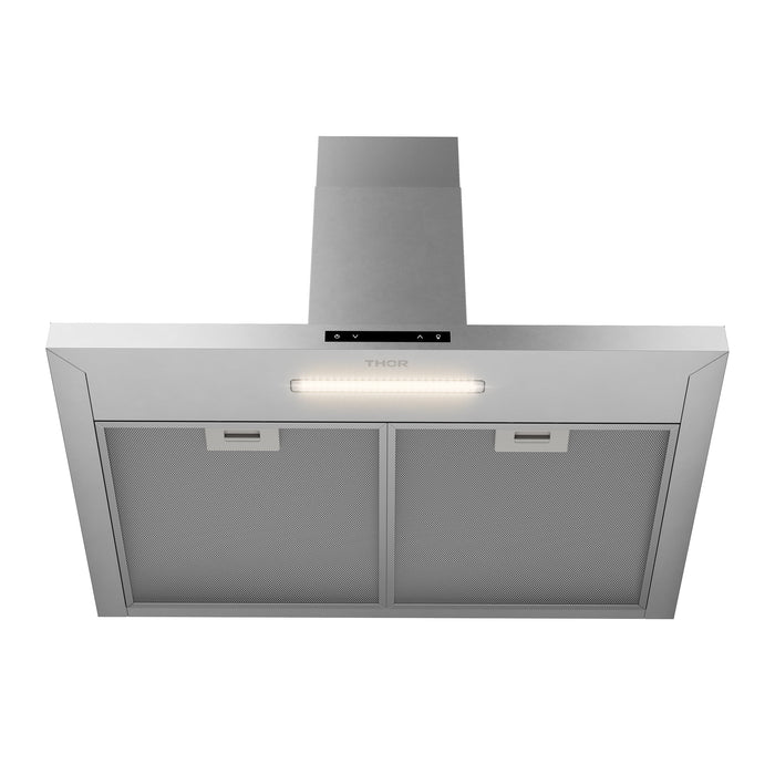 Thor Kitchen 30" Contemporary Wall Mount Range Hood in Stainless Steel, ARH30P