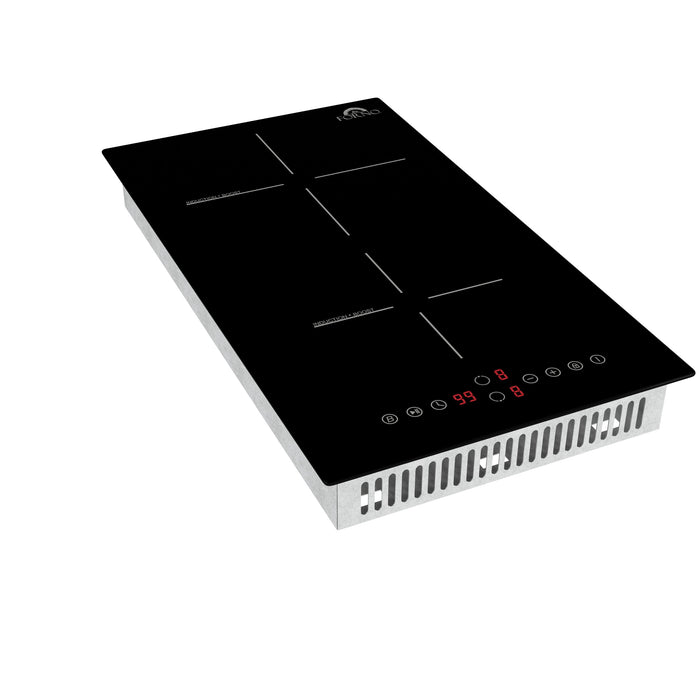 FORNO Parco 12" Touch Control Induction Cooktop with 2 Elements, FCTIN0583-12