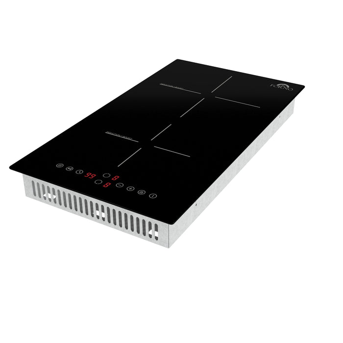 FORNO Parco 12" Touch Control Induction Cooktop with 2 Elements, FCTIN0583-12