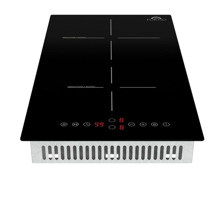 FORNO Parco 12" Touch Control Induction Cooktop with 2 Elements, FCTIN0583-12